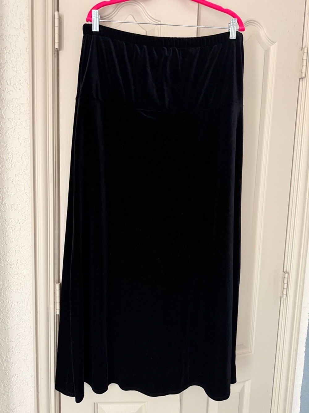 Strapless Black Velvet Dress - Women's Classic Evening Dress